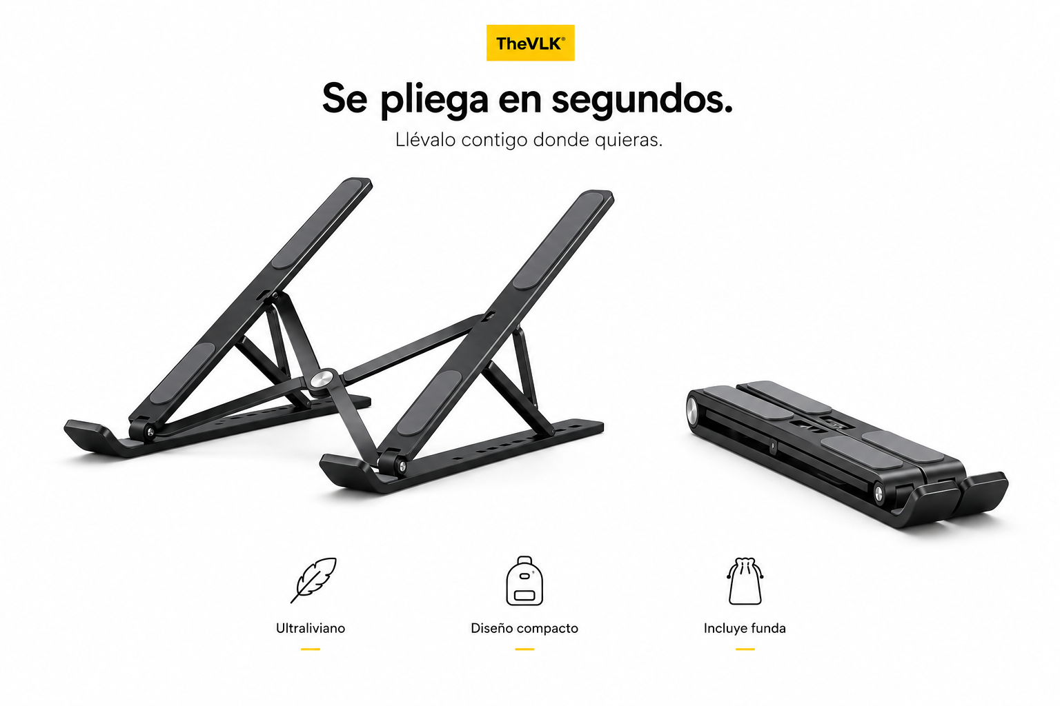 TheVLK LiftStand™ | Soporte Plegable para Laptop