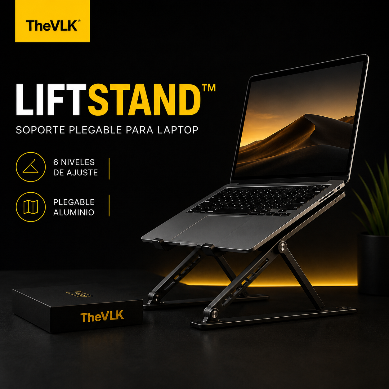 TheVLK LiftStand™ | Soporte Plegable para Laptop