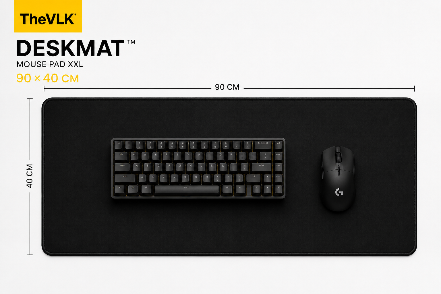 TheVLK DeskMat™ | Mouse Pad XXL 90×40 cm